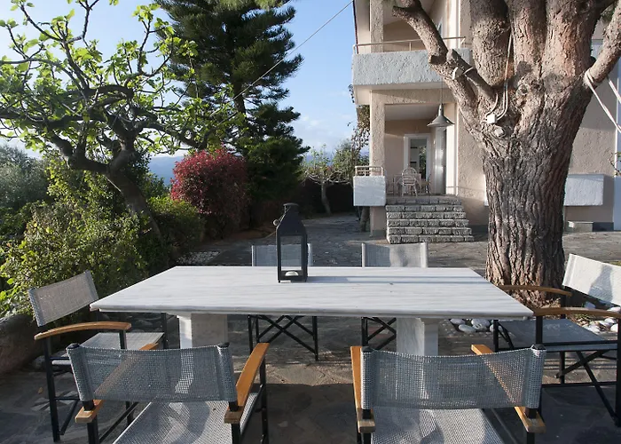 Messinian Blue Seaside Villa Calamata